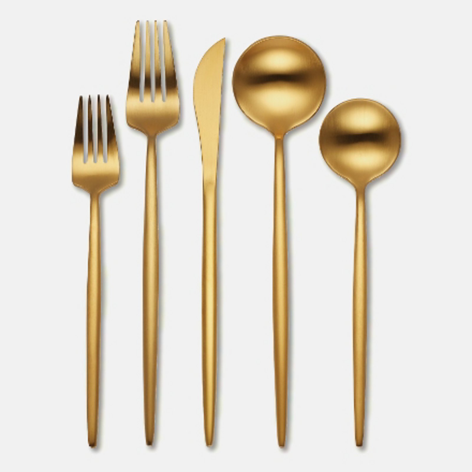Gold Flatware